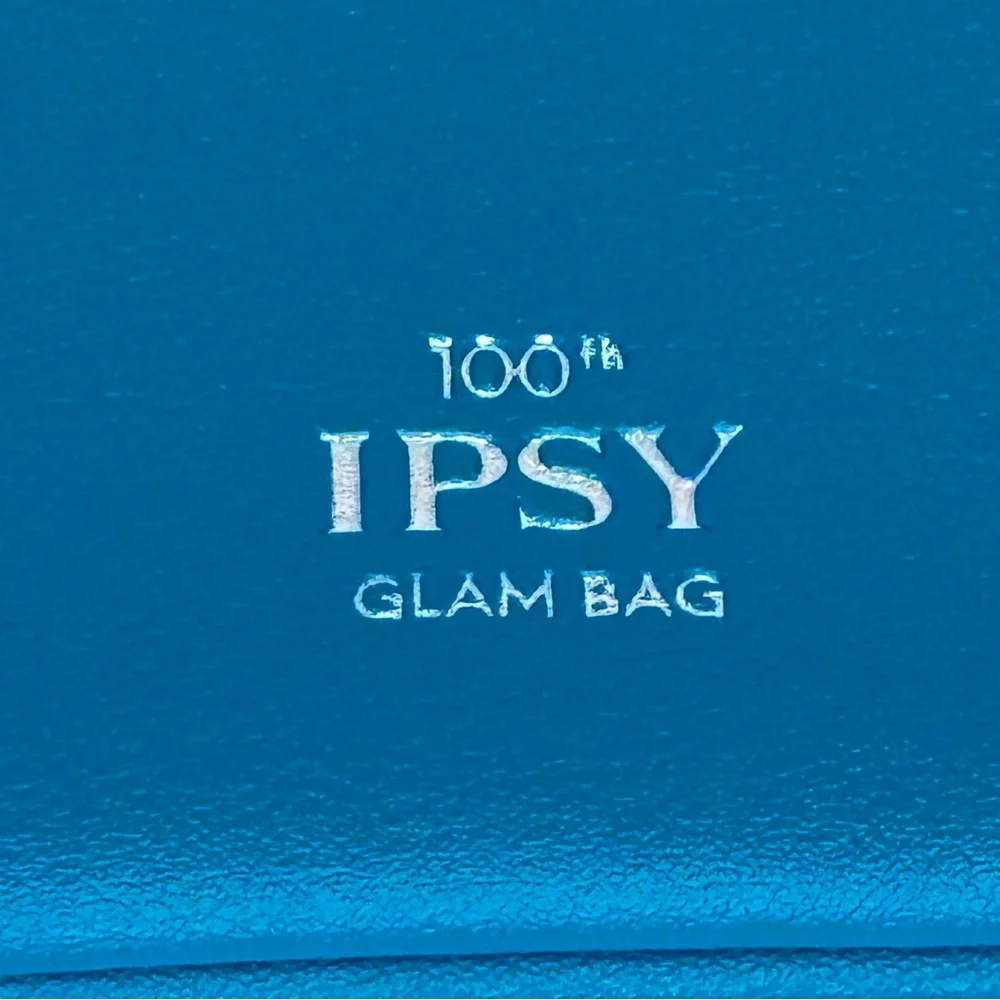 Ipsy Milestone 100th Glam Bag, Teal Studded - March 2020
